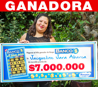 Gano 7 Millones Con Raspe Banco De Loteria